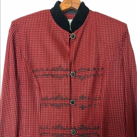 Vintage Jessica Howard Plaid Skirt Set - Picture 2 of 6